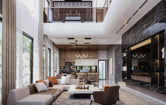 Sàn Nhựa Giả Gỗ Phòng Khách Long An