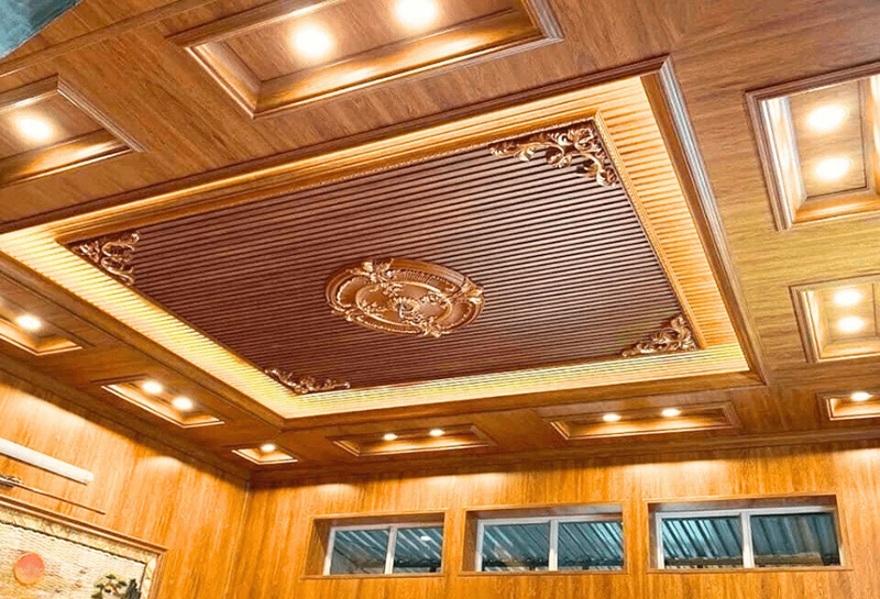 Tìm hiểu về trần nhựa giả gỗ Ưu điểm, cách lắp đặt, giá cả và mẫu mã phổ biến