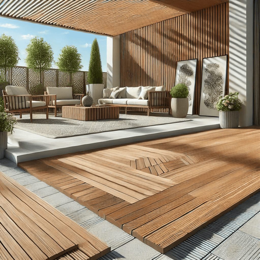 Sàn Nhựa Chịu Nước Ngoài Trời