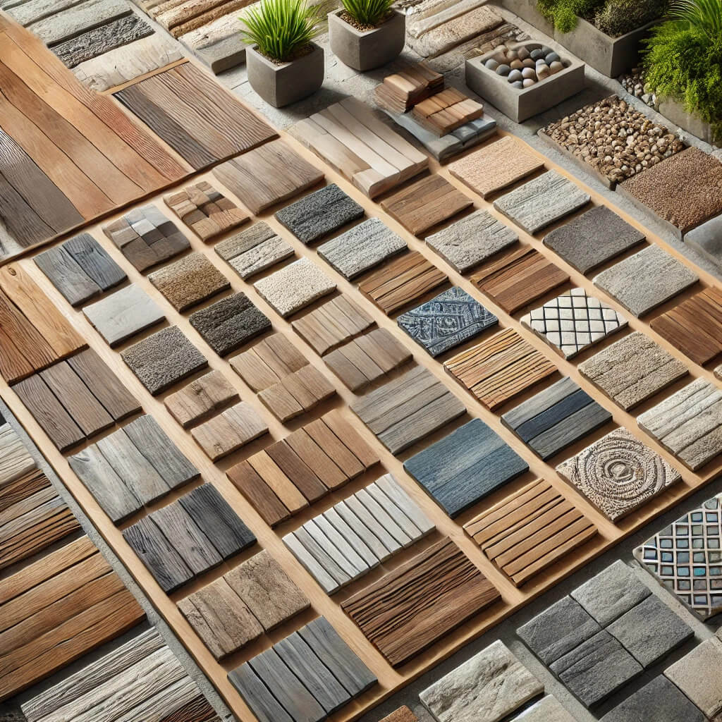 Vật Liệu Lát Sàn Ngoài Trời