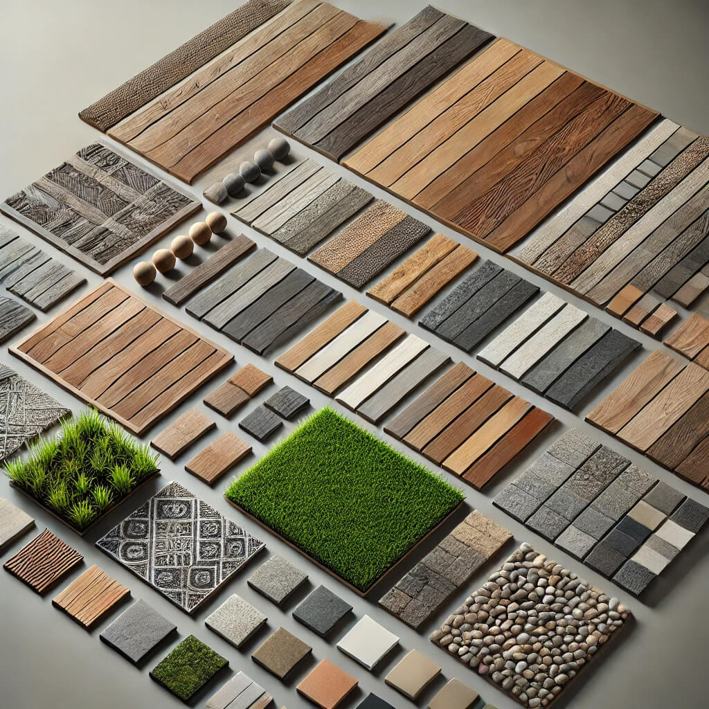 Vật Liệu Lát Sàn Ngoài Trời