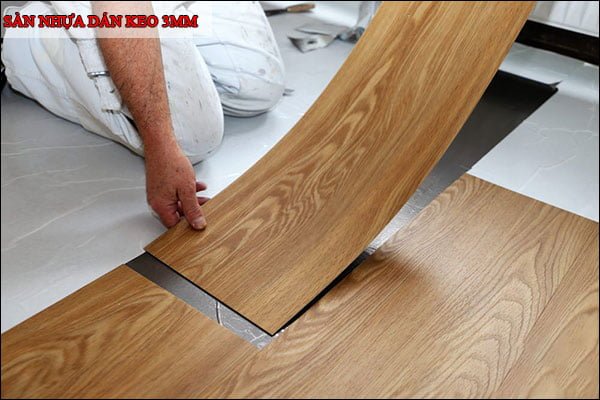 Sàn Nhựa Dán Keo 3mm – Giải Pháp Tiện Lợi Cho Không Gian Sống