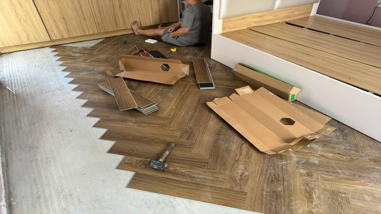 Sàn Nhựa Xương Cá – Lựa Chọn Tinh Tế Cho Không Gian Sống